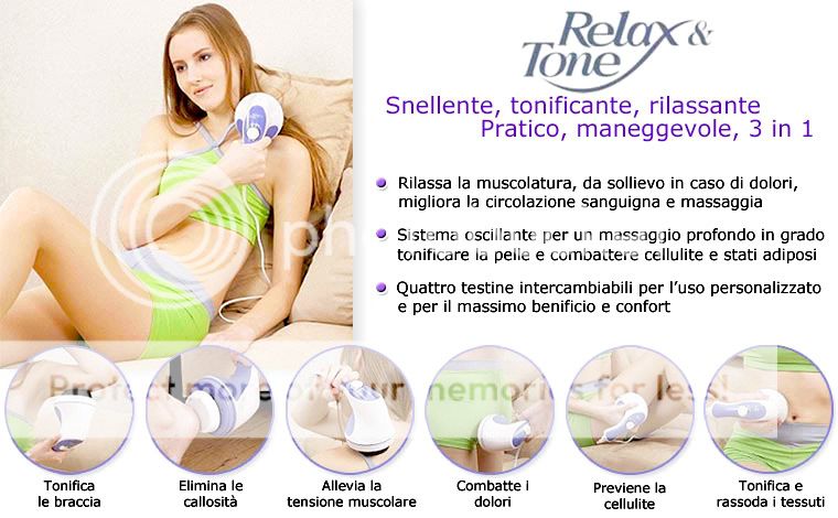 relax tone massaggio 3 in 1