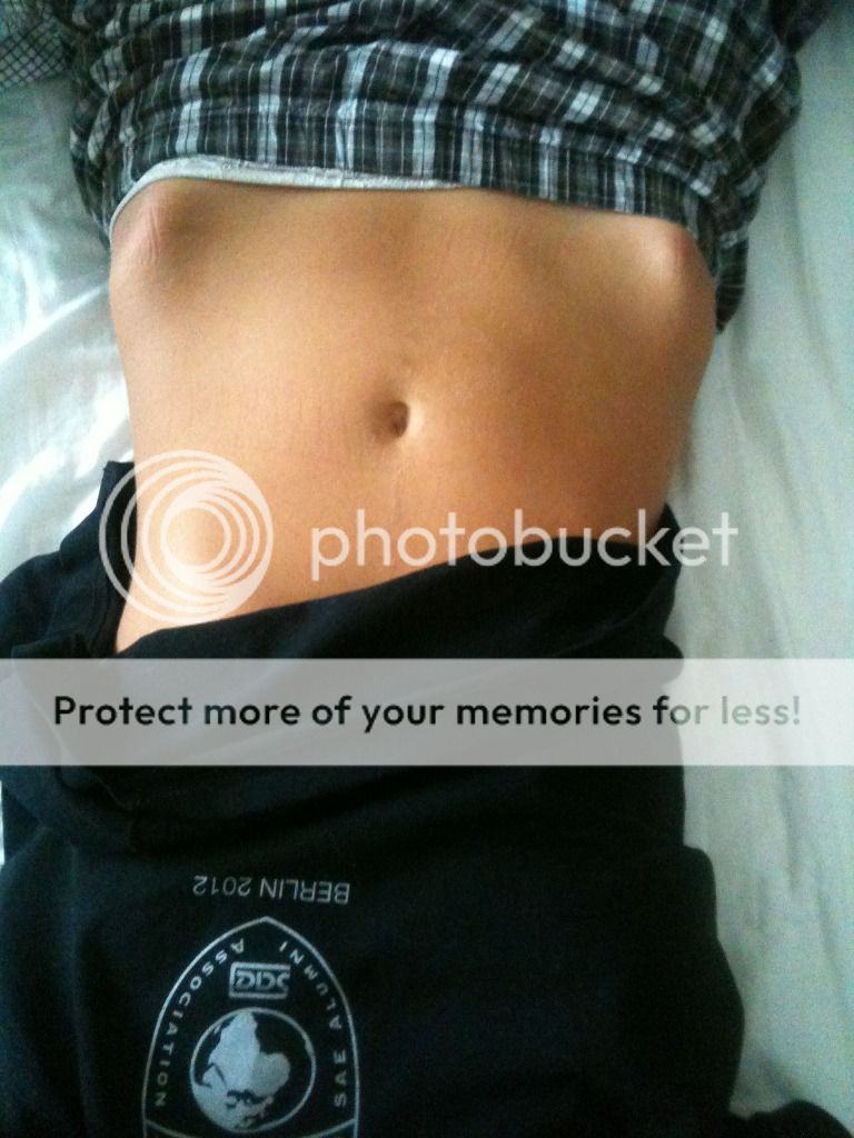 mein Bauch.. garnicht so lange her. so nah. erreichbar. Ich schaffe das!!